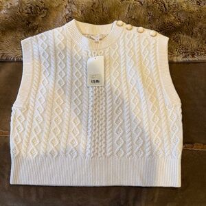 Sezane Grégoire Jumper Écru. - Size XL